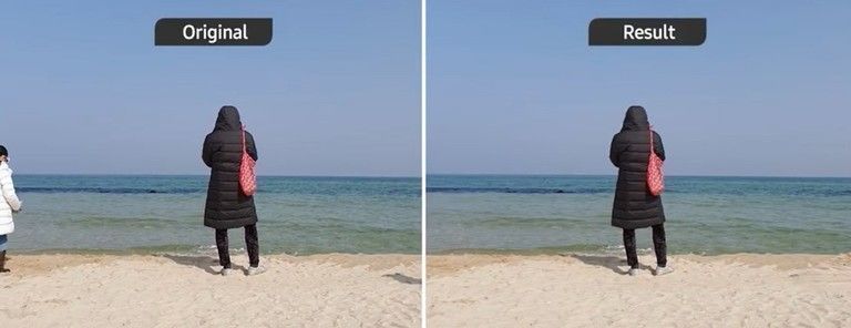 ¿Quiere borrar algo de su foto? Con su Galaxy S21 lo hace y sin usar app de edición